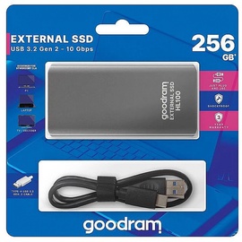 Жесткий диск Goodram HL100, SSD, 256 GB, черный