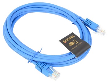 Accura Cable UTP Cat 5e RJ45 / RJ45 Blue 3m