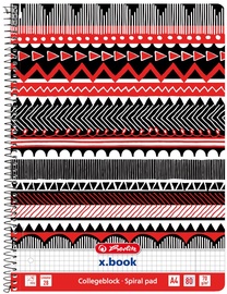 Herlitz Spiral Notepad A4/80p Etno/50010134