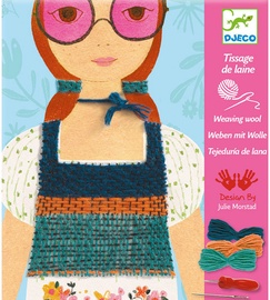 Djeco For Older Children Wool Rose Coloured Glasses Weaving Wool