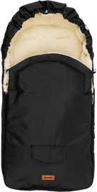 Bērnu guļammaiss Sensillo Romper Bag Wool, melna, 95 cm