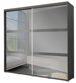 Idzczak Meble Wardrobe Fabio Norwegian Black Pine