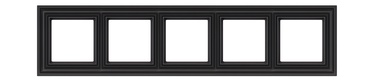 Rāmis 5PL Liregus Retro, melna