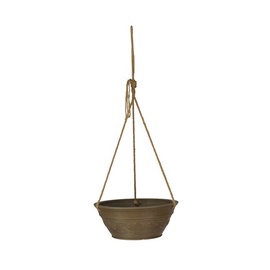 Green Ship Flower Pot D-10TB30 Brown