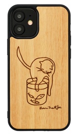 Чехол Man&Wood, коричневый/черный