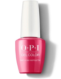 Nagu laka OPI Gel Color She’s a Bad Muffuletta!, 15 ml