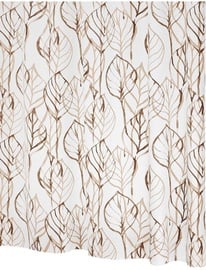 Vannitoakardin Ridder Leaves 32618, pruun/liivakarva pruun, 200 cm x 180 cm