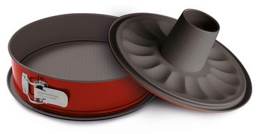 Küpsetusvorm Guardini 50024HGNAM, 24 cm x 24 cm, 24 cm, punane/hall, 3 tk