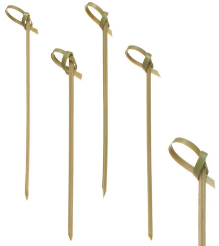 Шпажки для сэндвичей Pap Star Knot Bamboo, 250 шт.