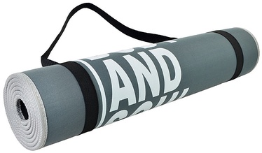 PROfit Exercise Mat Body and Soul 180x60x0.6cm Grey