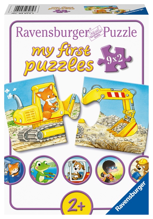 Пазл Ravensburger My First Puzzles 030743, 18 шт.