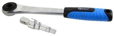 Ключ с трещоткой Geko Combi 5-Stepped Key 3/8"- 1" With Ratchet Handle 1/2" Blue