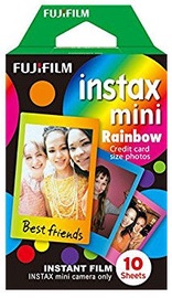 Fotolint Fujifilm Mini Rainbow Instant Film, 10 tk