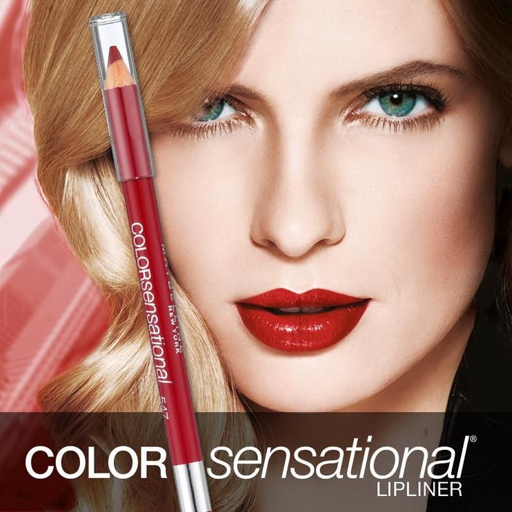 Карандаш для губ Maybelline Color Sensational 547 Pleasure Me Red, 4 г