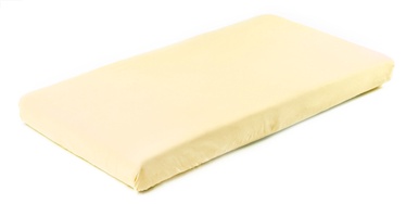 BabyOno Frotte Bed Sheet With Band 120x60 Yellow