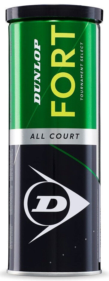 Lauko teniso kamuoliukas Dunlop Fort All Court, geltonas, 3 vnt. -  Senukai.lt