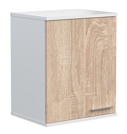 Mirramebel Bergen BRL 435 Hanging Cabinet Sonoma Oak/White