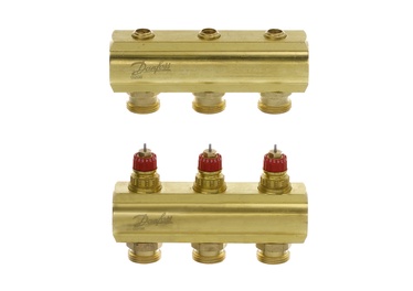 Kolektors Danfoss FHF-3 Collector 3x3/4" Rings