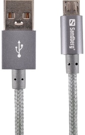 Sandberg Cable USB-micro to USB Grey 1m