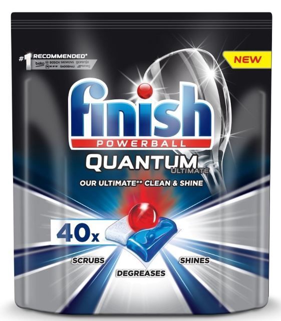 Tabletes trauku mazgājamajai mašīnai Finish Quantum Ultimate, 40 gab.