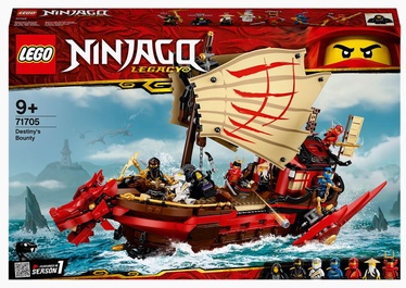 Конструктор LEGO Ninjago Летающий корабль Мастера Ву 71705, 1781 шт.