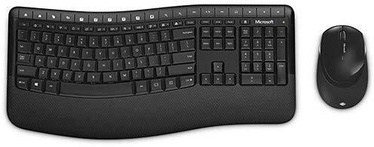 Клавиатура Microsoft 5050 EN/RU, черный, беспроводная