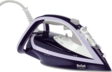 Утюг Tefal Turbo Pro FV5615, белый/фиолетовый