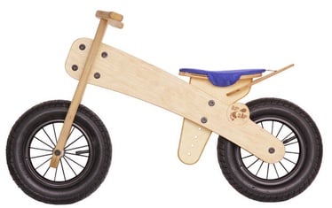Balansinis dviratis MGS FACTORY DipDap Mini, mėlynas/smėlio ruda, 10"