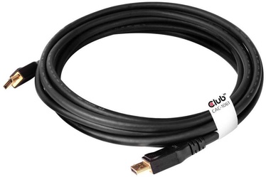 Club 3D DisplayPort 1.4 HBR3 8K Cable 5m Black