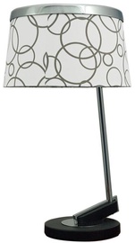 Candellux Imresja 60W E27 Table Lamp White Chrome
