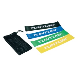 Полоса сопротивления Tunturi Colours, 175 мм x 95 мм x 2 мм, 5 шт.