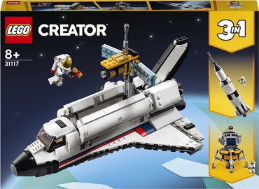 Konstruktor LEGO Creator Seiklus kosmosesüstikus 31117, 486 tk