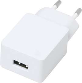 Laadija Estuff, USB/AC, valge
