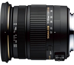 Sigma AF 17-50mm f/2.8 DC OS HSM for Canon