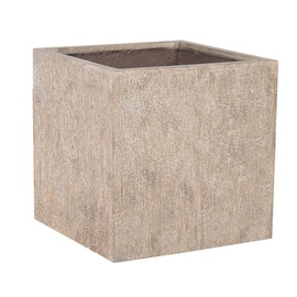 Home4you Sandstone Flowerpot 50x50x50cm Beige