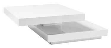 Kafijas galdiņš Signal Meble Falon, balta, 750x750x340 mm