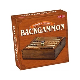 Lauamäng Tactic Wooden Classic Backgammon 14026