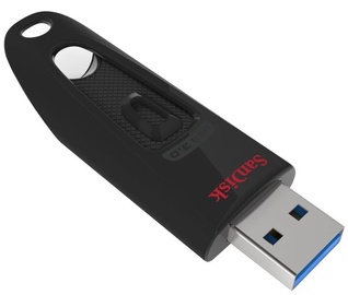 USB atmintinė SanDisk Ultra, juoda, 256 GB
