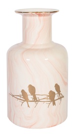 Home4you Golden Ring Vase L Golden Birds