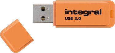USB atmintinė Integral Neon Orange, USB 3.0, 32 GB