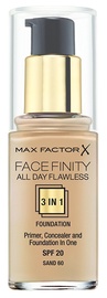 Max Factor Face Finity All Day Flawless 3in1 Foundation 30ml 60