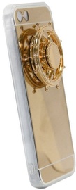 Mocco Mirror Back Case With Spinner For Samsung Galaxy A5 A520 Gold