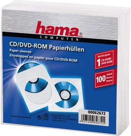 Hama CD/DVD Paper Sleeves 100pcs.