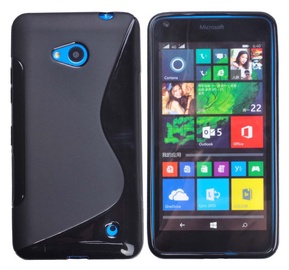 Telone Back Case S-Case Microsoft 640XL Lumia Silicone Black