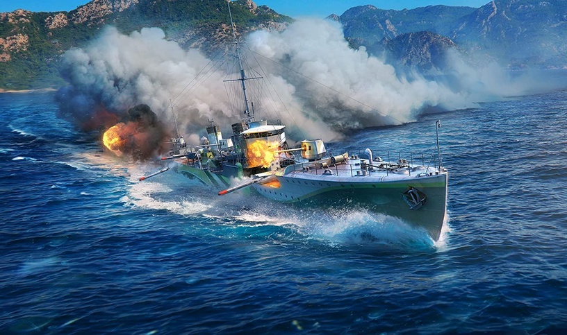 PlayStation 4 (PS4) žaidimas Gearbox World of Warships: Legends Firepower Deluxe Edition