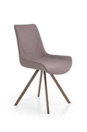 Стул для столовой Halmar K290 Grey/Antique Gold