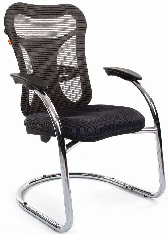 Стул для посетителей Chairman 426 TW-12, серый, 49 см x 66 см x 100 см