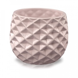 Lillepotiümbris tahuline 16x13cm roosa