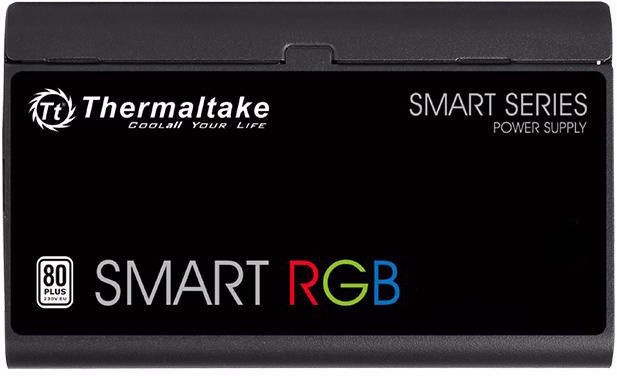 Maitinimo blokas Thermaltake Smart RGB PS-SPR-0500NHSAWE-1 500 W, 12 cm
