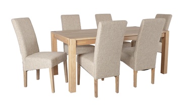 Home4you Chicago/Mondeo Dining Set Beige